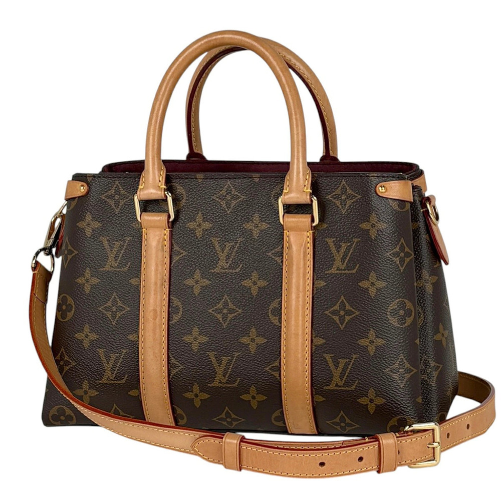 Louis Vuitton Soufflot 2way Shoulder Bag Monogram Brown